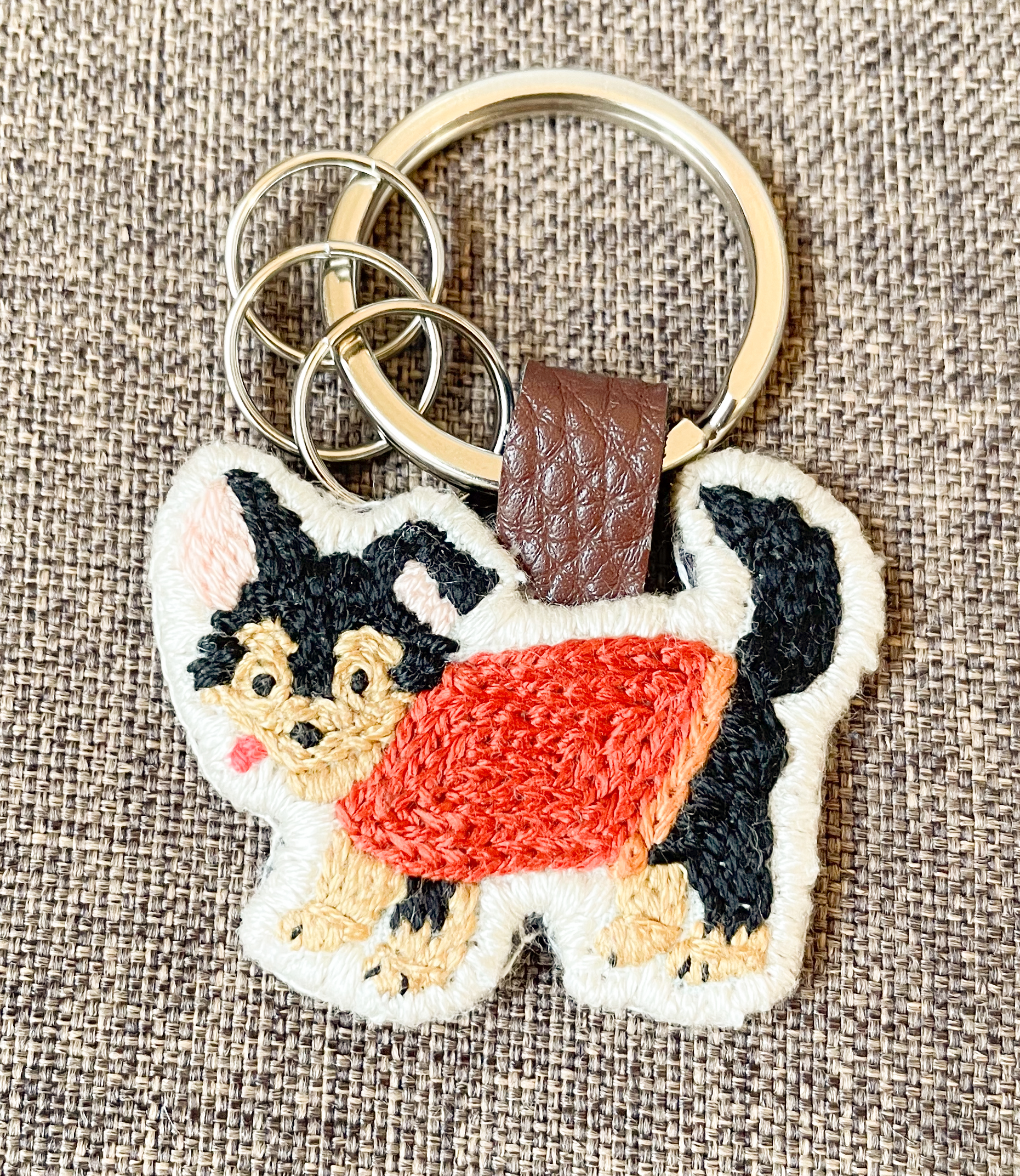 チワワのチロのキーホルダー